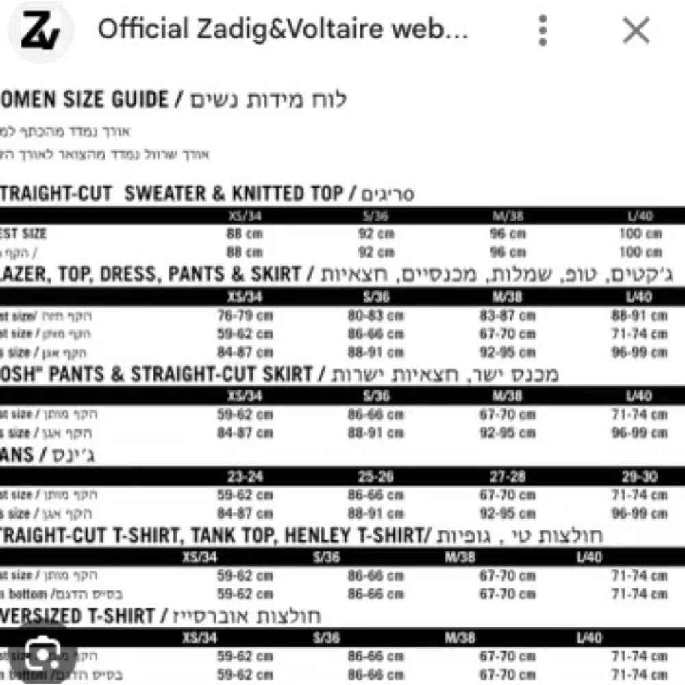 Zadig & Voltaire denim mini skirt in blue color Size Small - Picture 16 of 16